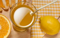 Сок от прясно изцедени цитрусови плодове