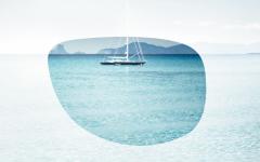 Подходящи са слънчевите очила с поликарбонатни стъкла в зелената и зелено-кафявата гама Слънчеви очила