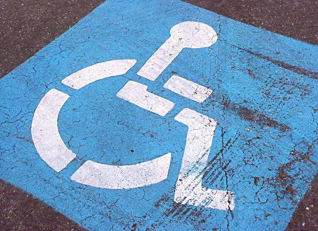 Място за паркиране за инвалиди